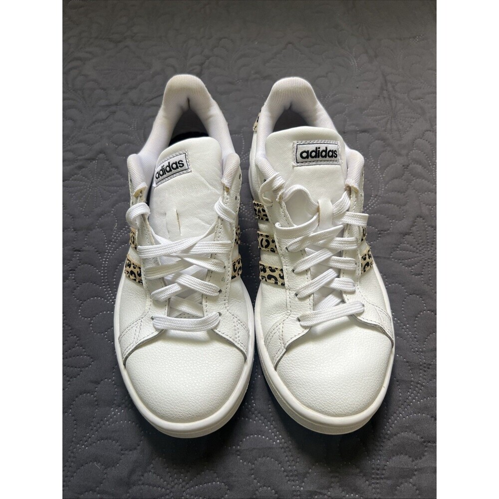 Adidas Courtpoint Tennis Shoes White  Women's SZ US 7/UK 5.5 Lace Up Sneaker